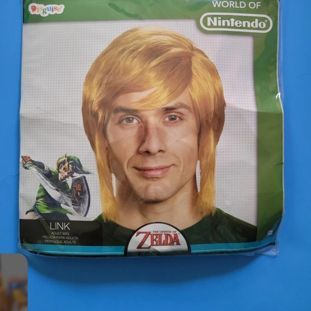 Nintendo Blonde Cosplay Wig